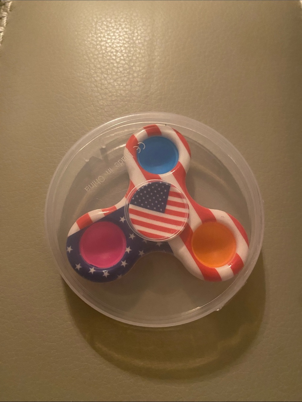 American Flag Pop Fidget Spinner